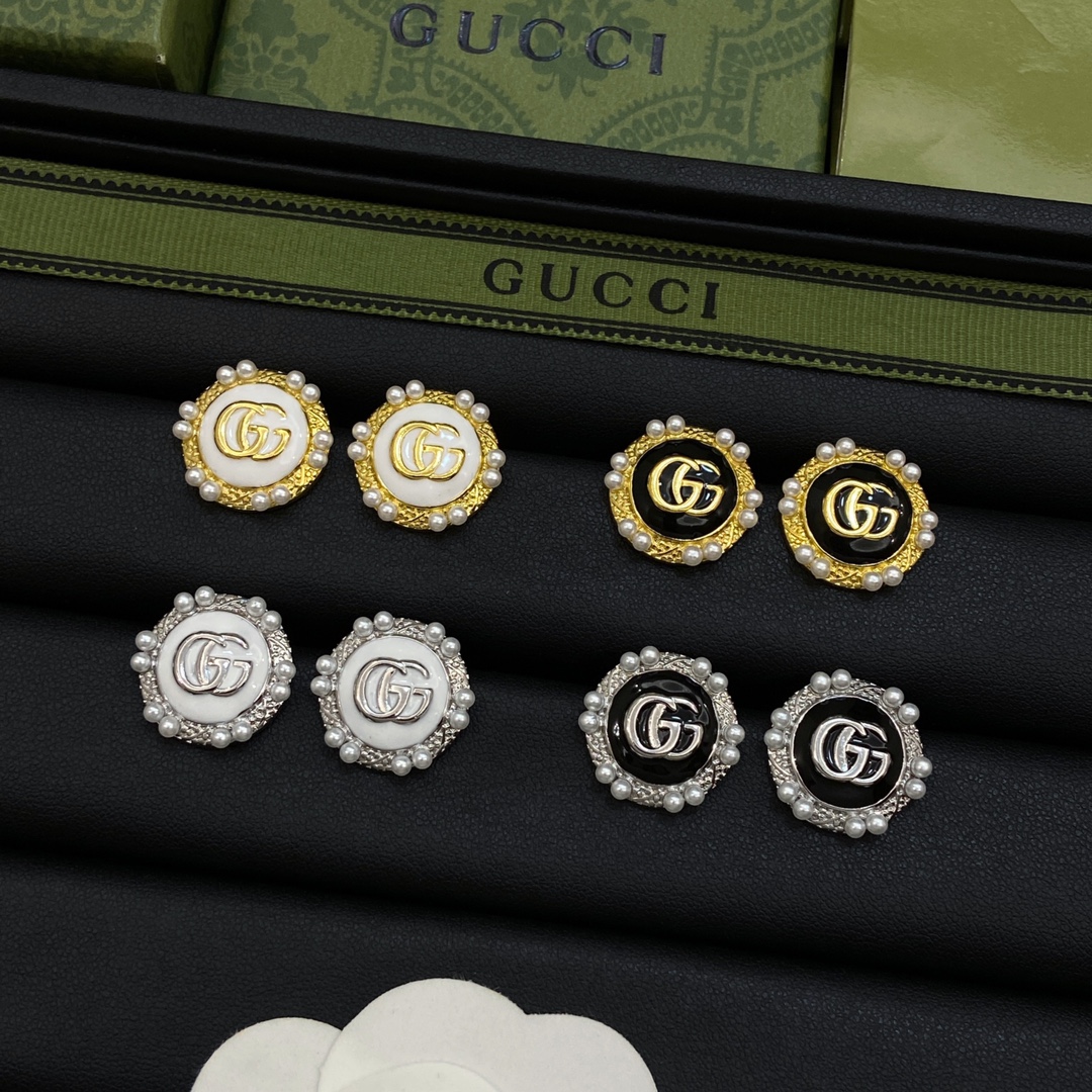 [TOP] GUCCI Earrings - 4 Colour
