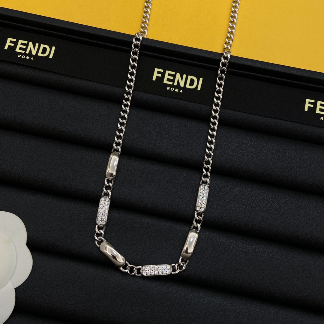 [TOP] FENDI FF Necklace - 2 Colour