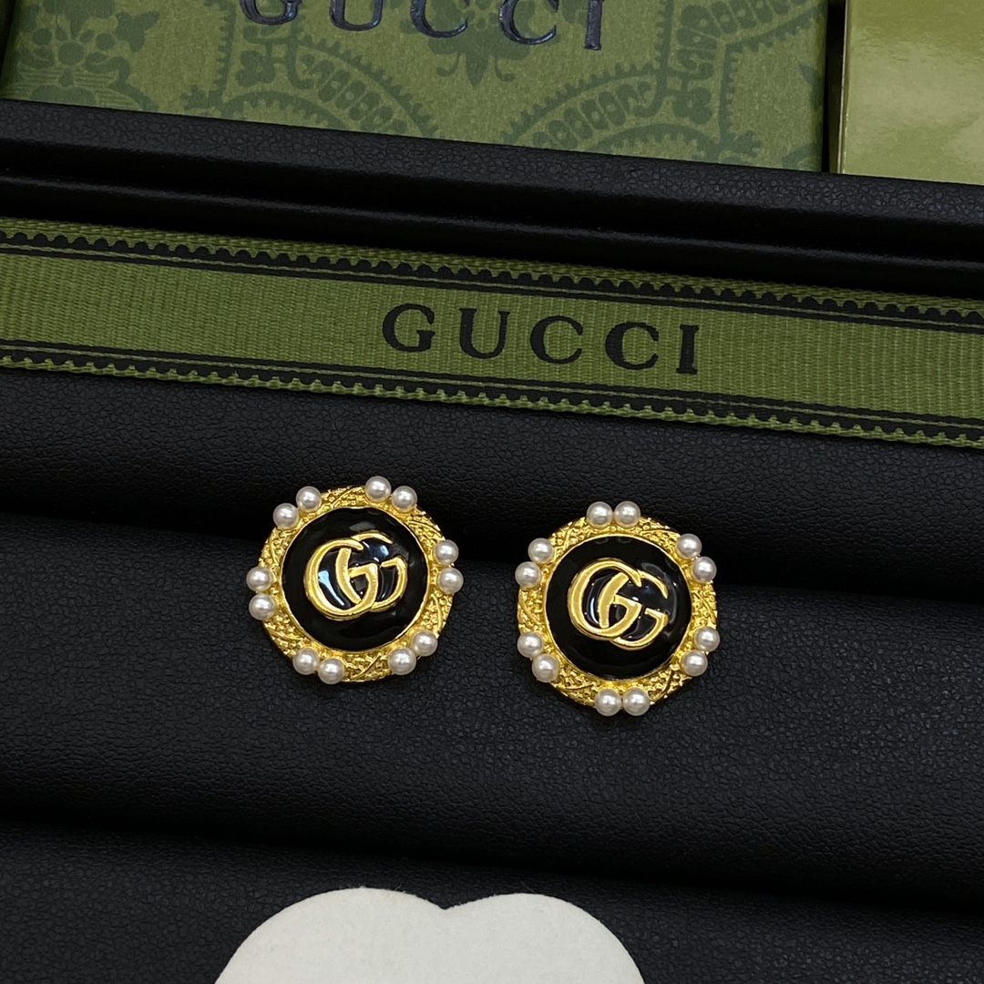 [TOP] GUCCI Earrings - 4 Colour