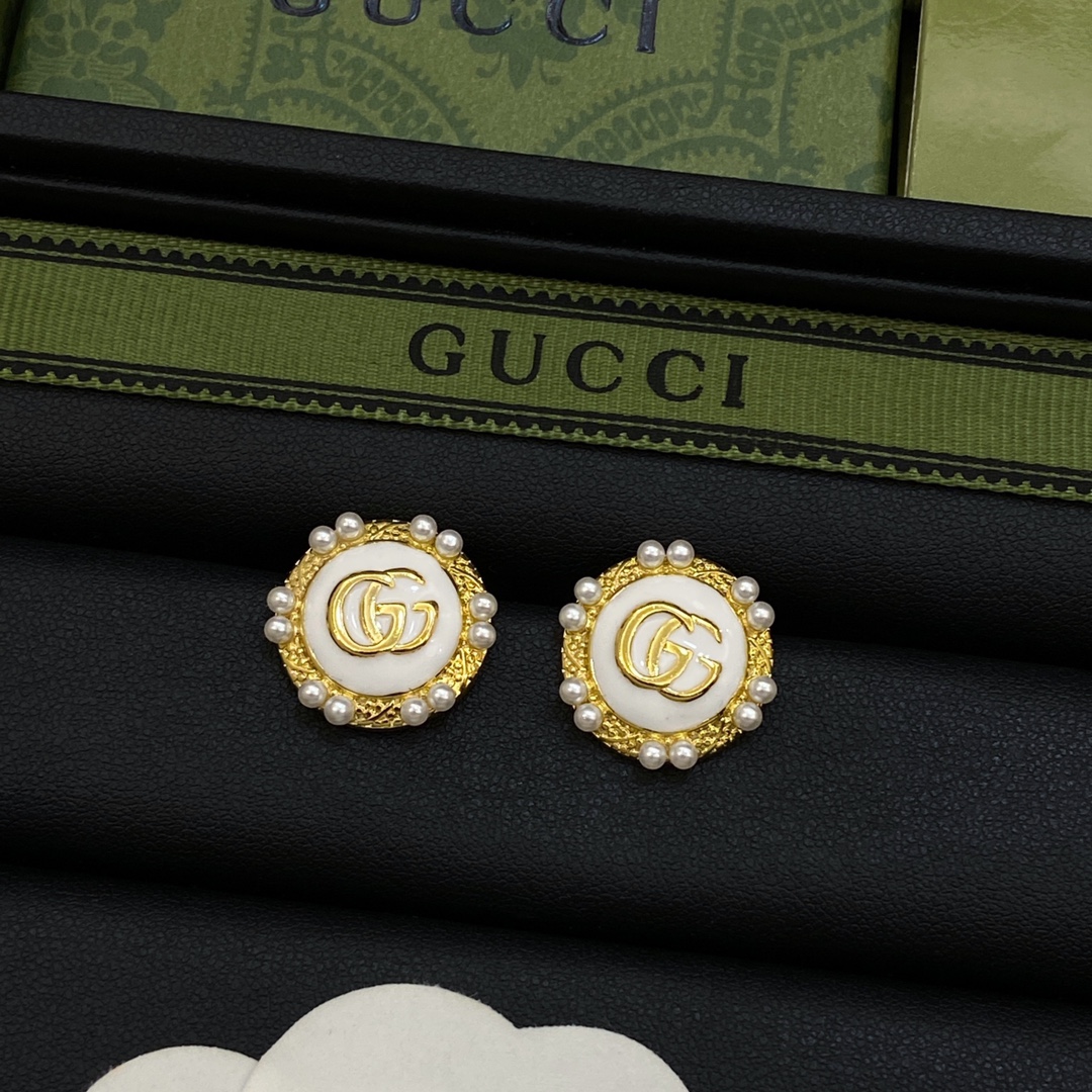 [TOP] GUCCI Earrings - 4 Colour