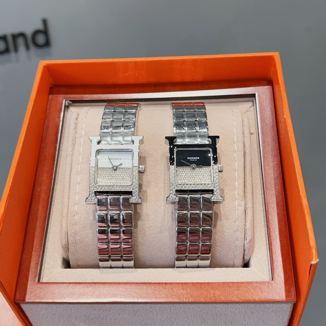 [TOP] HERMES Heure H Watch 21MM- 2 Colors