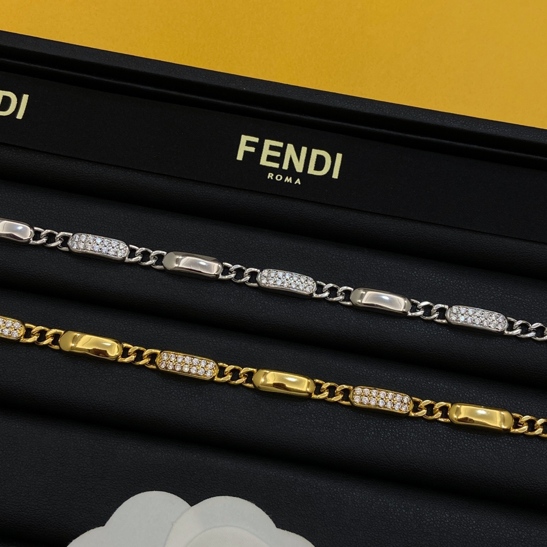 [TOP] FENDI FF Necklace - 2 Colour
