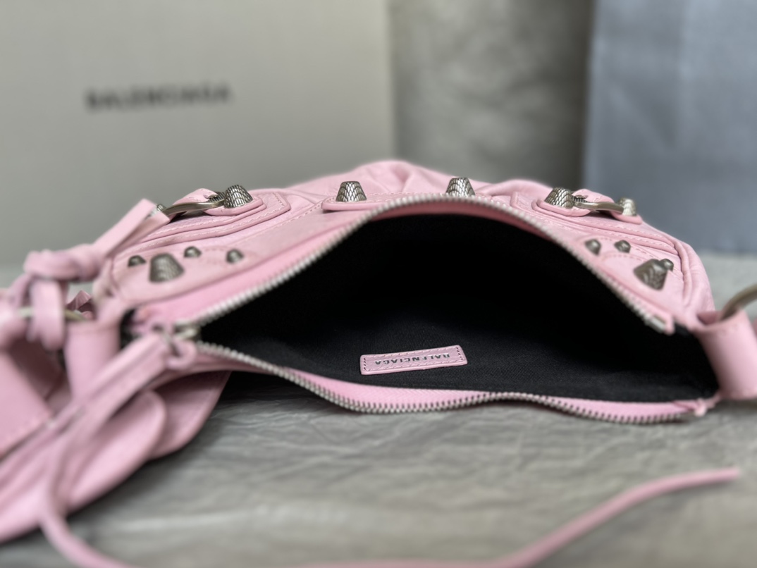 [TOP] BALENCIAGA Le Cagole Bag 26*16*10cm/33*16*8cm - Pink