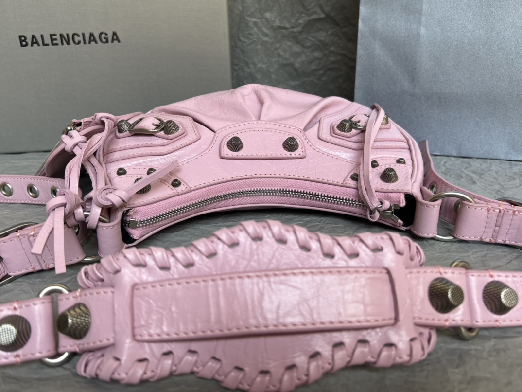 [TOP] BALENCIAGA Le Cagole Bag 26*16*10cm/33*16*8cm - Pink