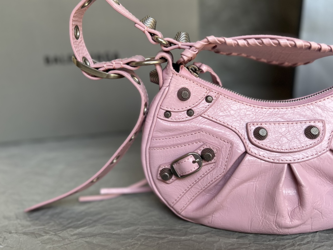 [TOP] BALENCIAGA Le Cagole Bag 26*16*10cm/33*16*8cm - Pink