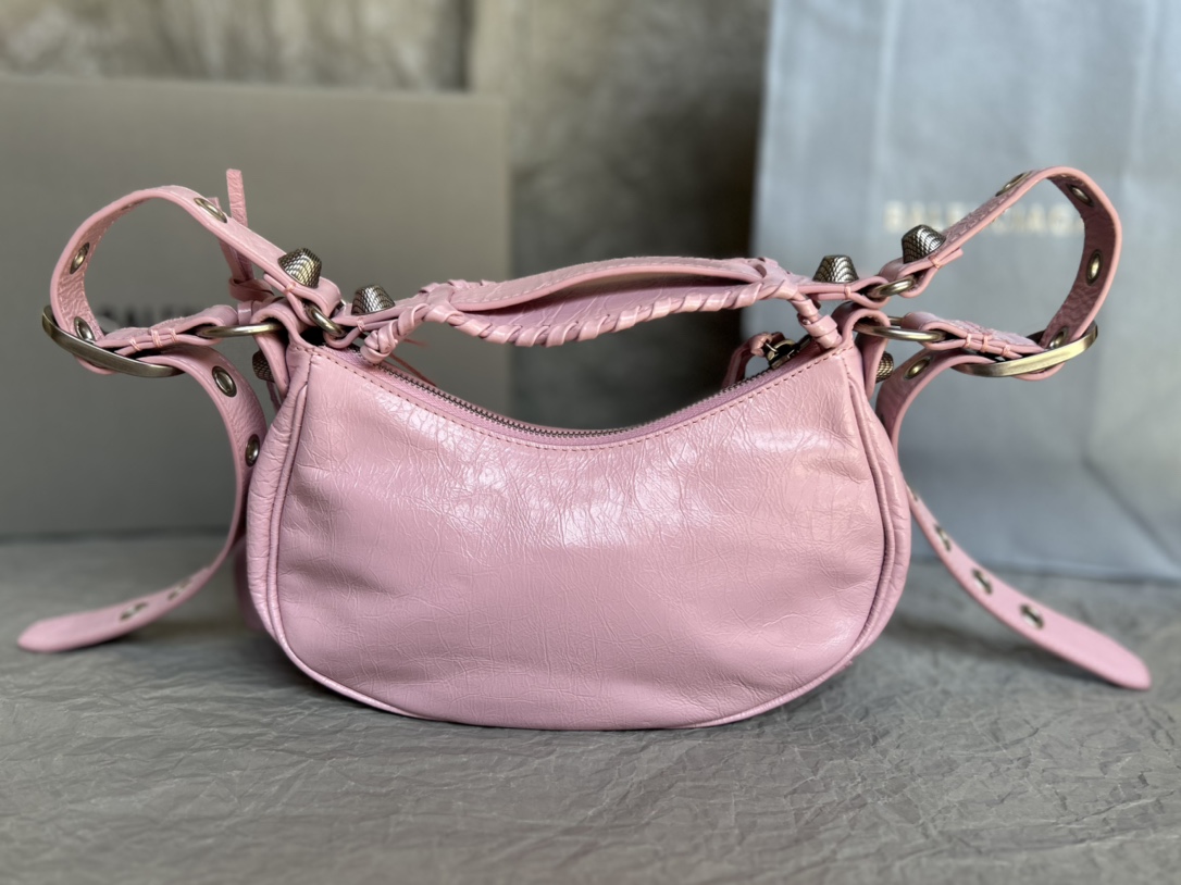 [TOP] BALENCIAGA Le Cagole Bag 26*16*10cm/33*16*8cm - Pink