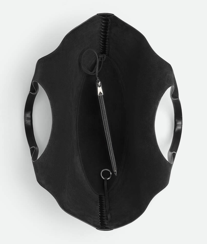 [TOP] Bottega Veneta BV Creek Tote Bag 32.5x16.5cm - Black