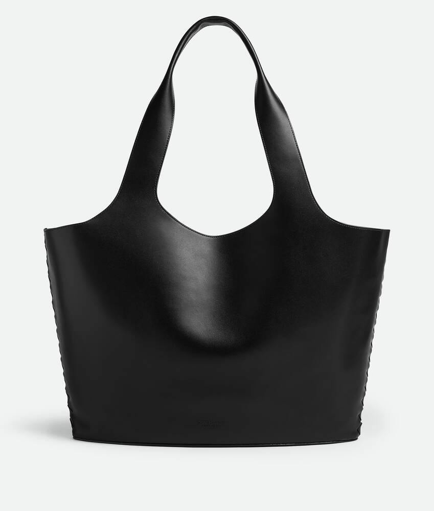 [TOP] Bottega Veneta BV Creek Tote Bag 32.5x16.5cm - Black