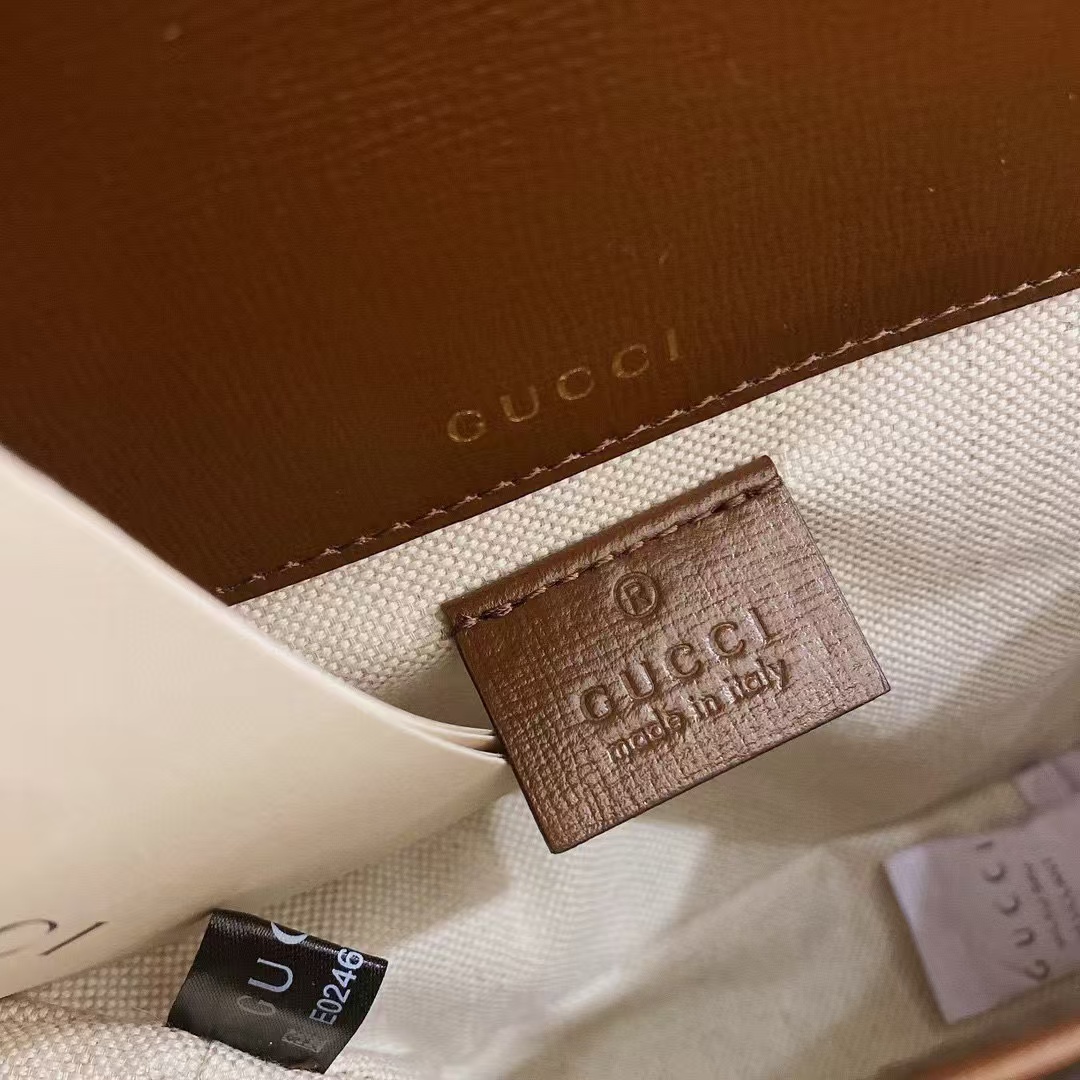 [TOP] GUCCI G*G Horsebit Mini/Medium Bag 20x15x5cm/25x18x8cm - Brown