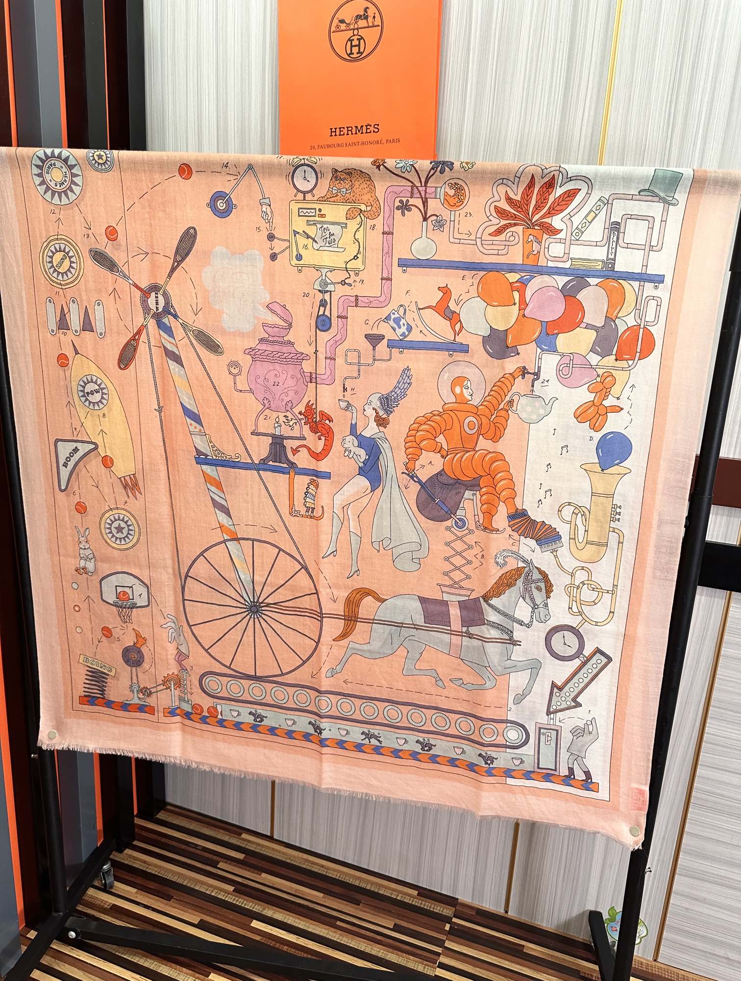 [TOP] HERMES Cashmere Scarf 100x200 cm - 3 Colors