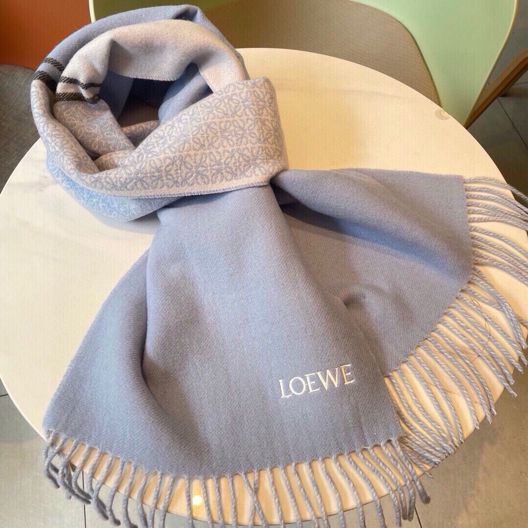 [TOP] LOEWE Anagram Scarf 30x182cm - 3 Color