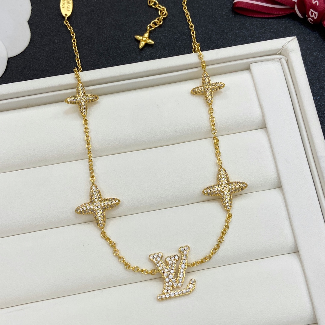 [TOP] Louis Vuitton LV Necklaces - 3 Colour