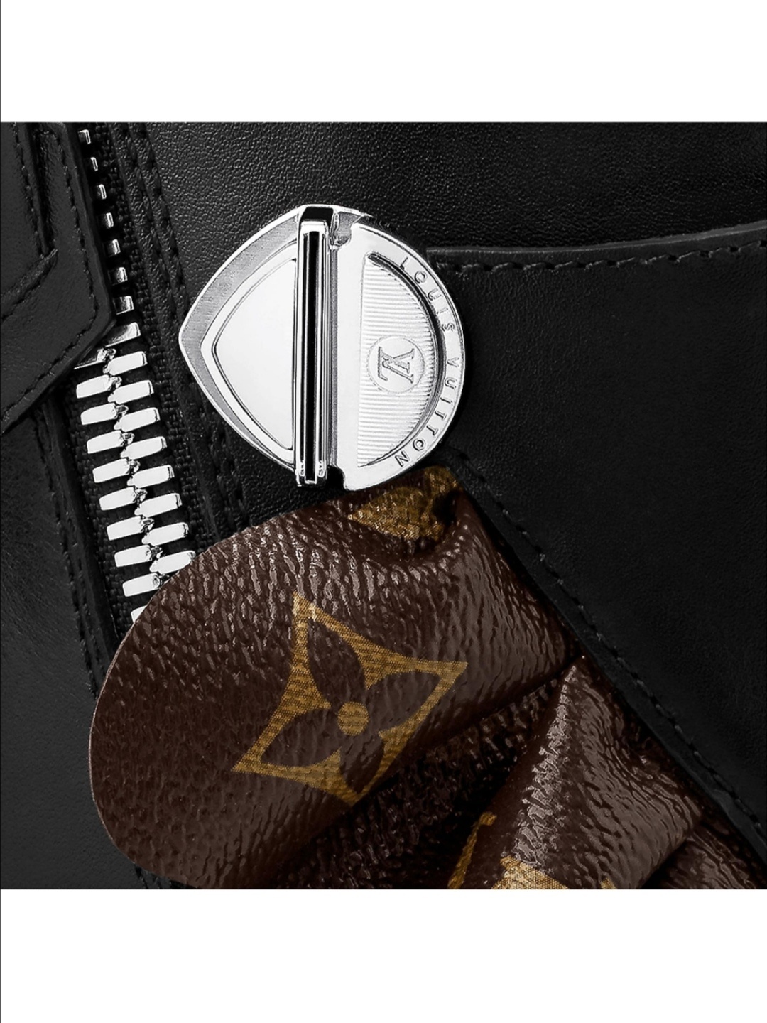 [TOP] Louis Vuitton LV 9.5cm High-heeled Calfskin Monogram Janet Ankle Boot - Black