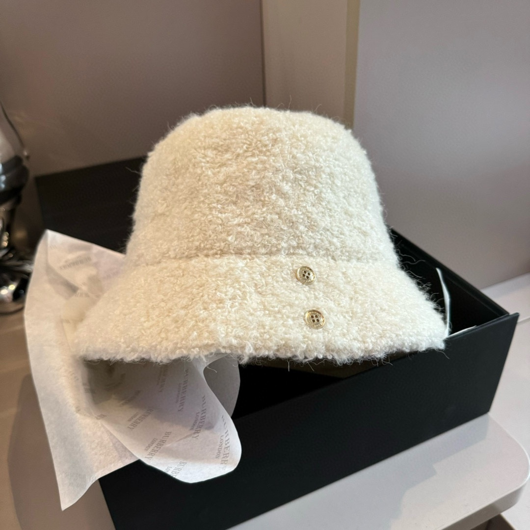 [TOP] BURBERRY Wool Hat - 4 Colors