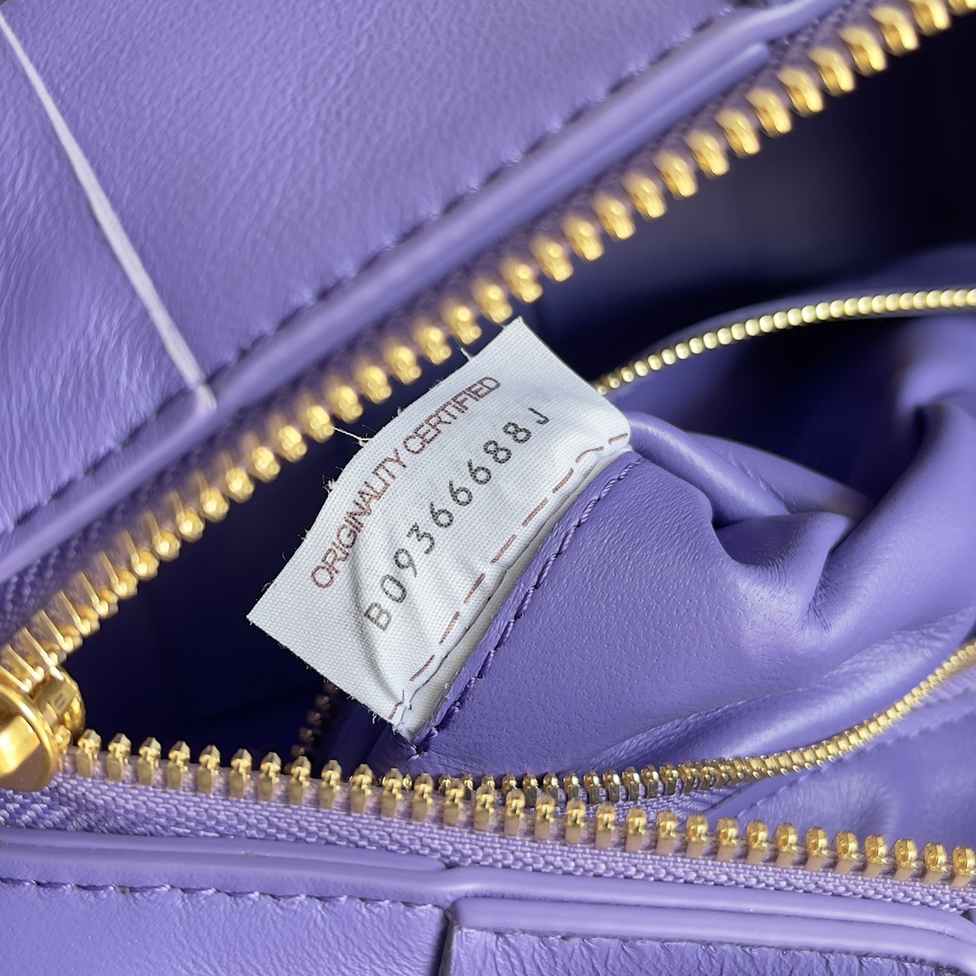 [TOP] Bottega Veneta BV Brick Cassette Bag 24x14x10cm - Purple