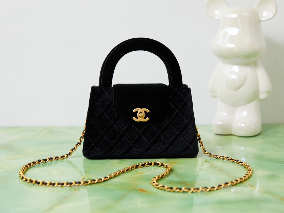 [TOP] CHANEL Kelly Chain Bag 13*19*7 cm - GHW - 2 Colors
