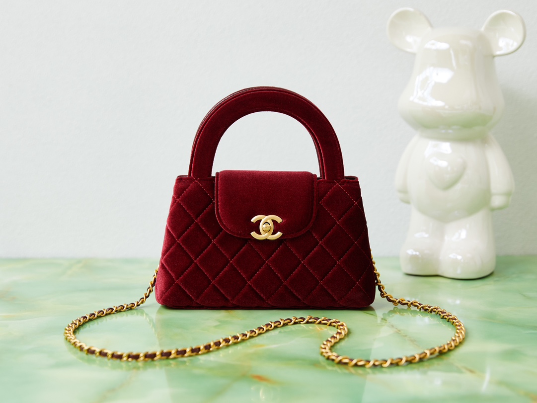 [TOP] CHANEL Kelly Chain Bag 13*19*7 cm - GHW - 2 Colors