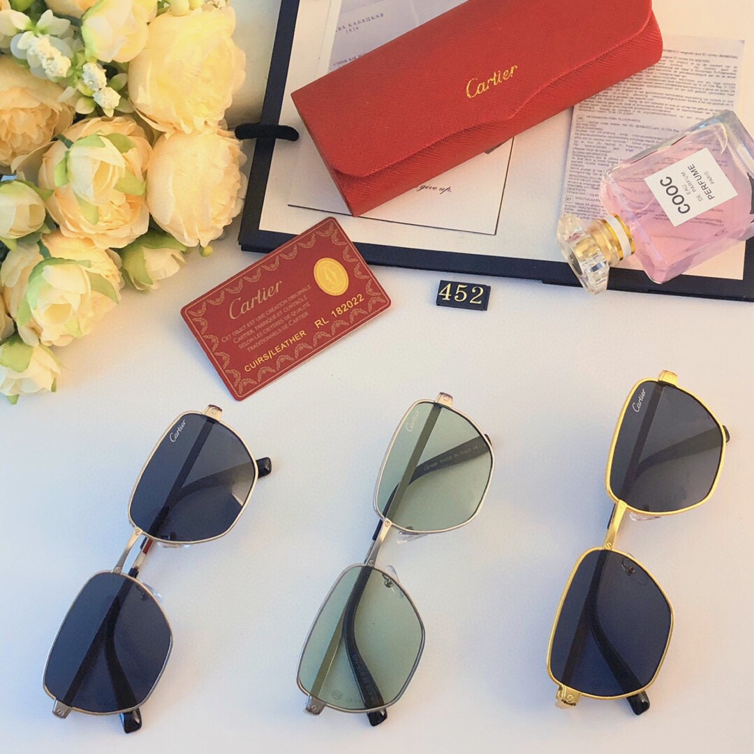 [TOP] Cartier Sunglasses - 3 Color