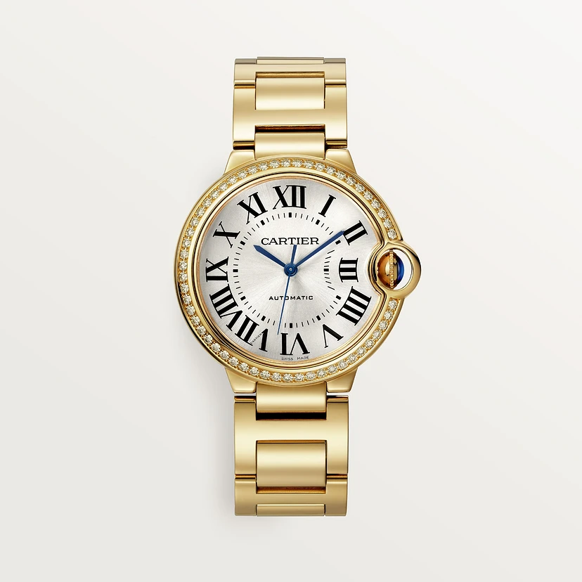 [TOP] Cartier Ballon Bleu de Watch 33mm - Gold
