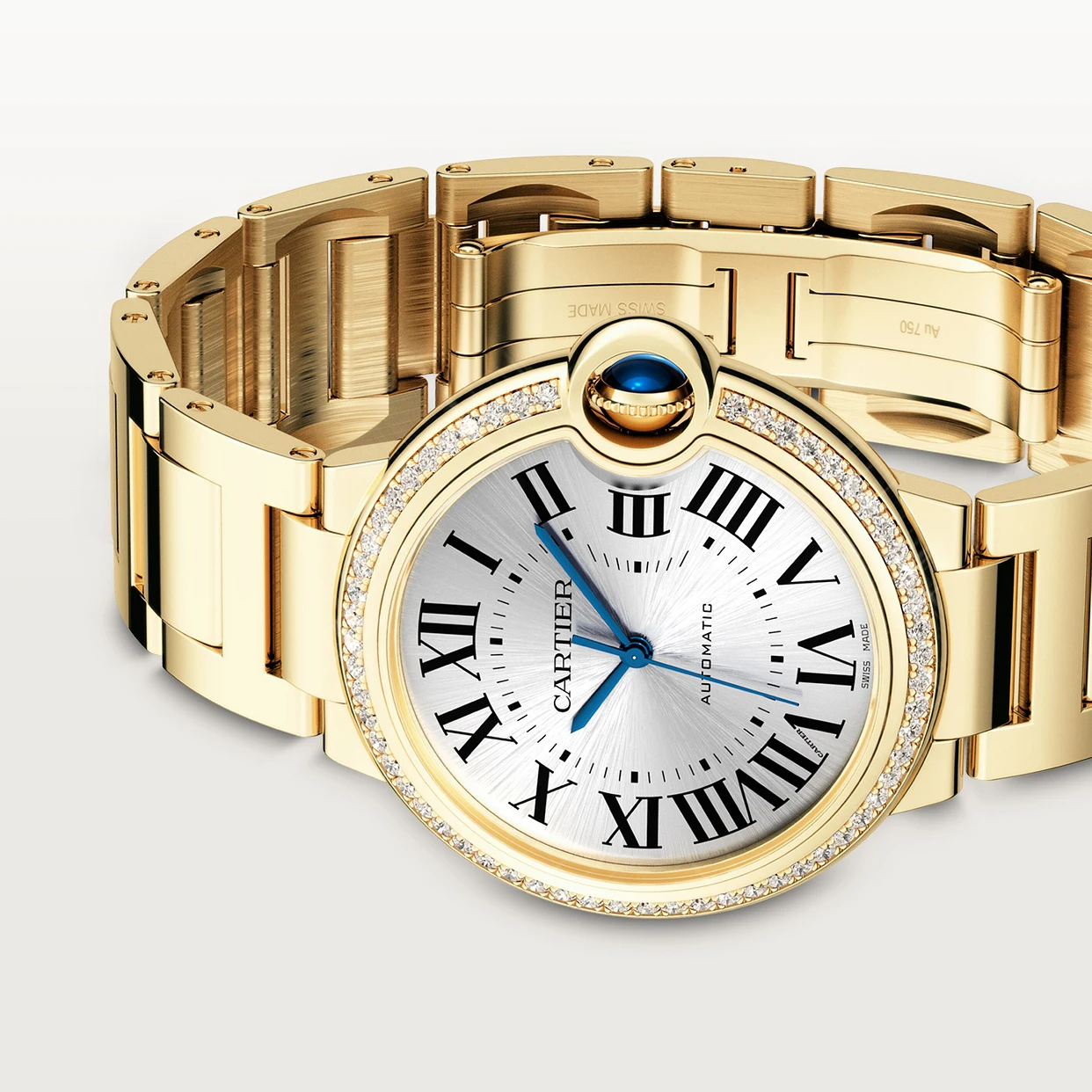 [TOP] Cartier Ballon Bleu de Watch 33mm - Gold