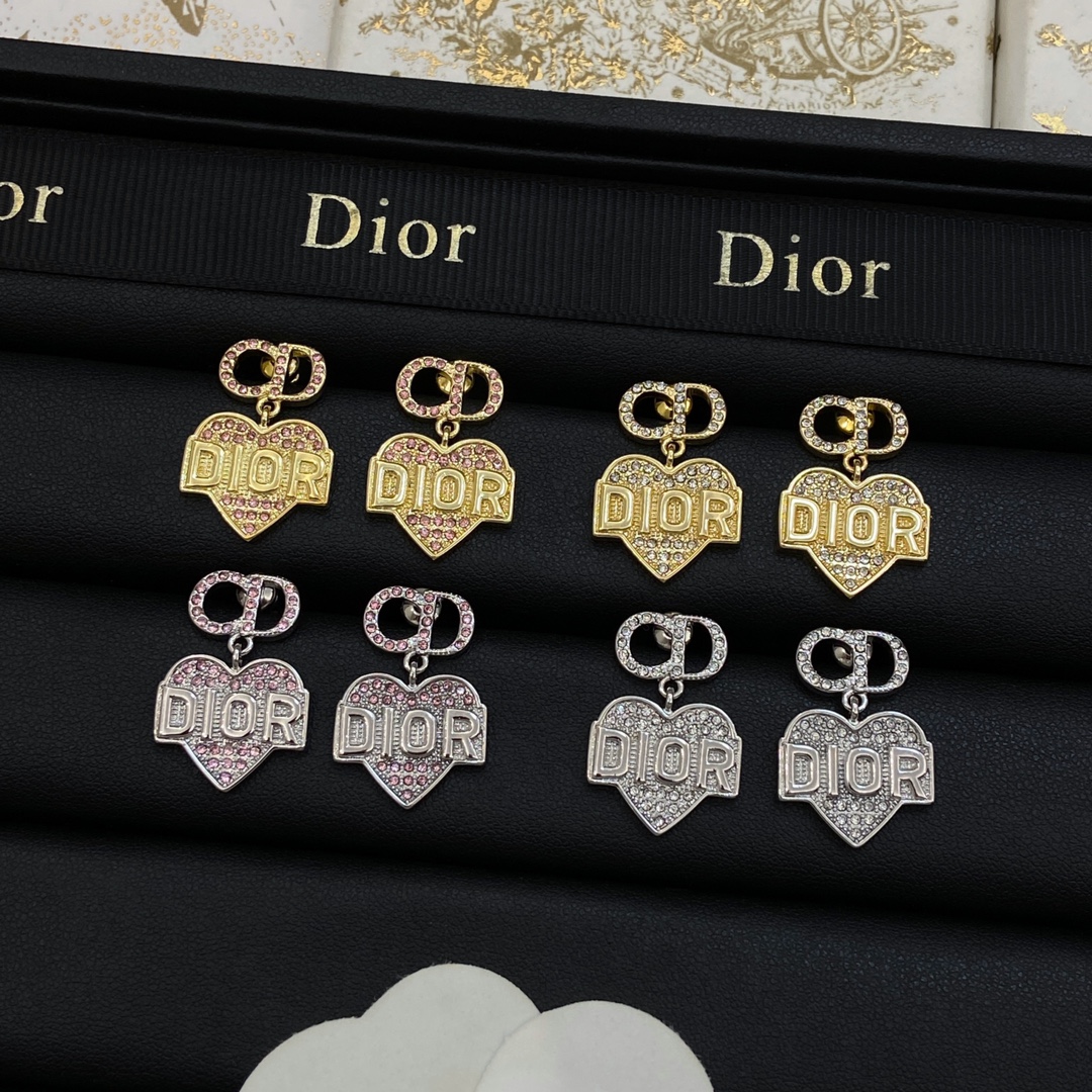 [TOP] Christian Dior Earrings - 4 Colour