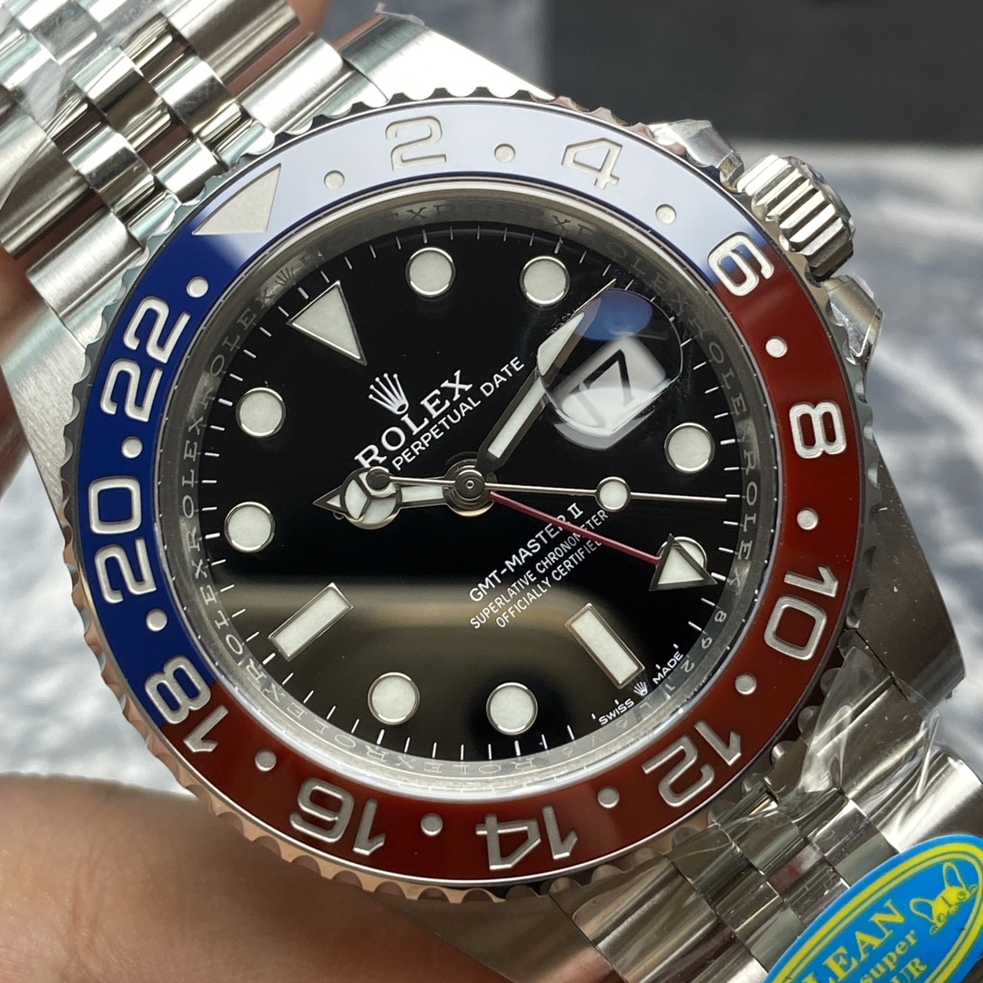 [TOP] ROLEX GMT-Master II 40mm Watch-Sliver