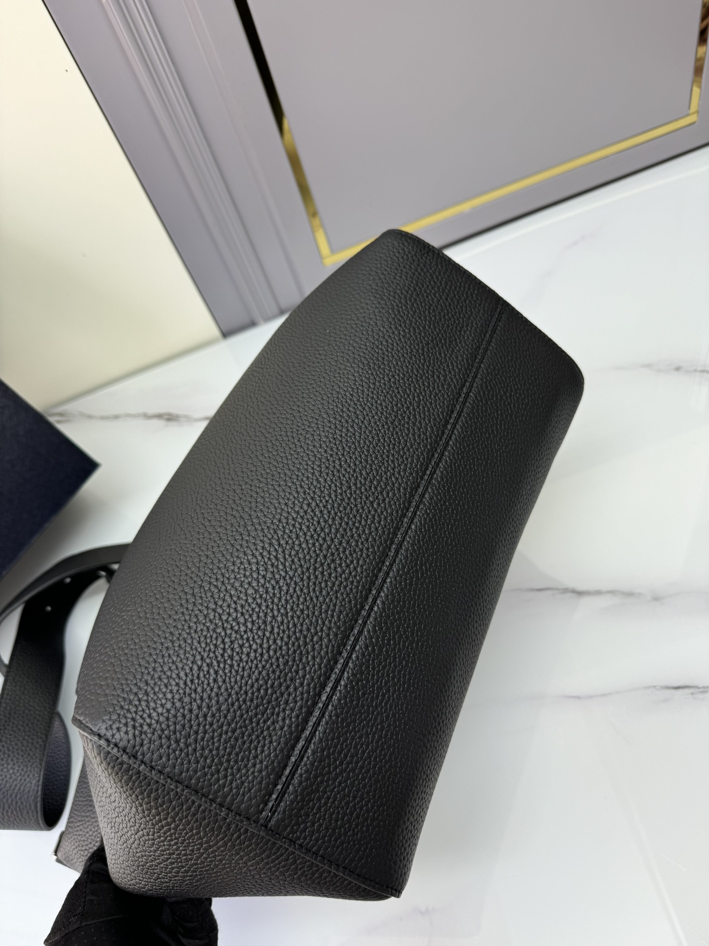 [TOP] PRADA Leather Fabric Messenger Bag 22*22*12cm/30*27.5*14cm - 2 Colour