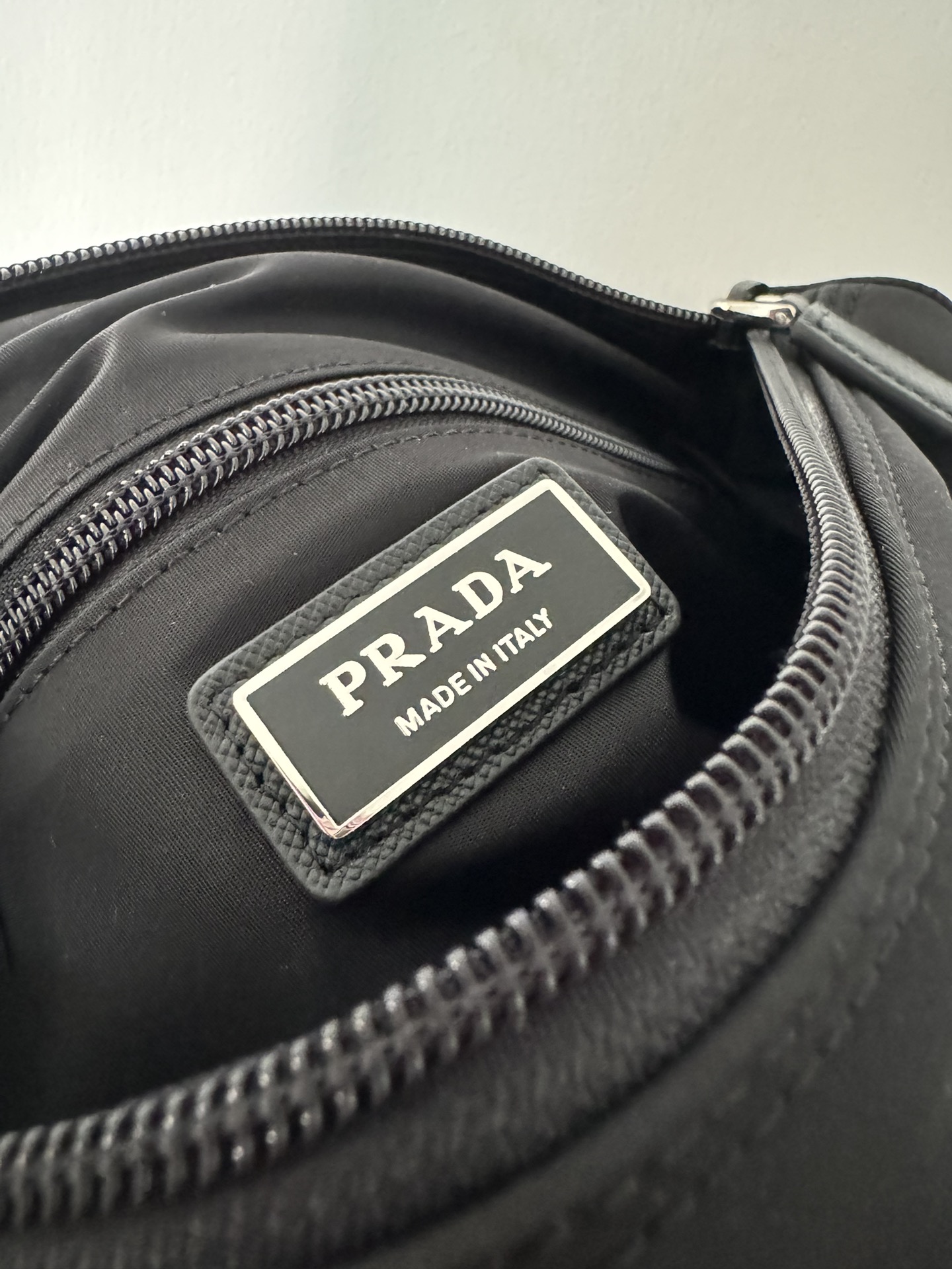 [TOP] PRADA Shoulder Bag Nylon 27x20.5x12cm - Black