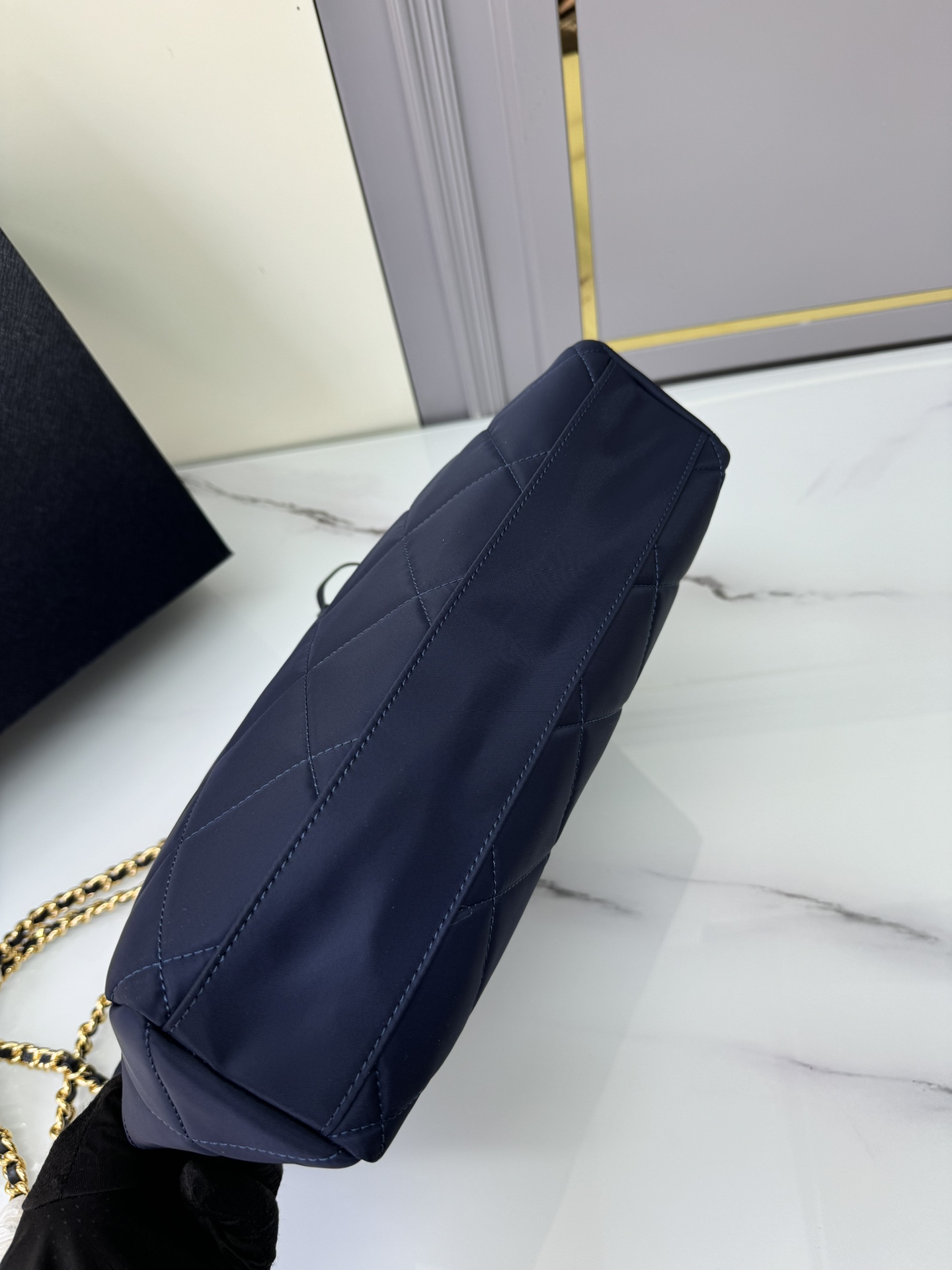 [TOP] PRADA Chain Ridge Wandering Bag 31*22*8cm - 2 Colour