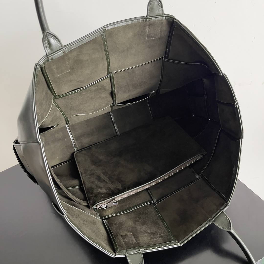 [TOP] Bottega Veneta BV Tote Bag 46x34x11cm - Dark Green