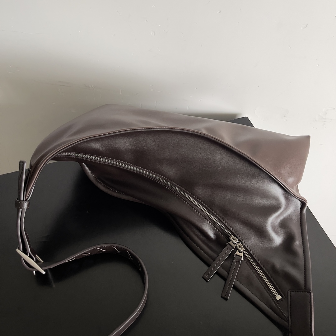 [TOP] Bottega Veneta BV ZIGZAG Bag 38x30cm - Brown