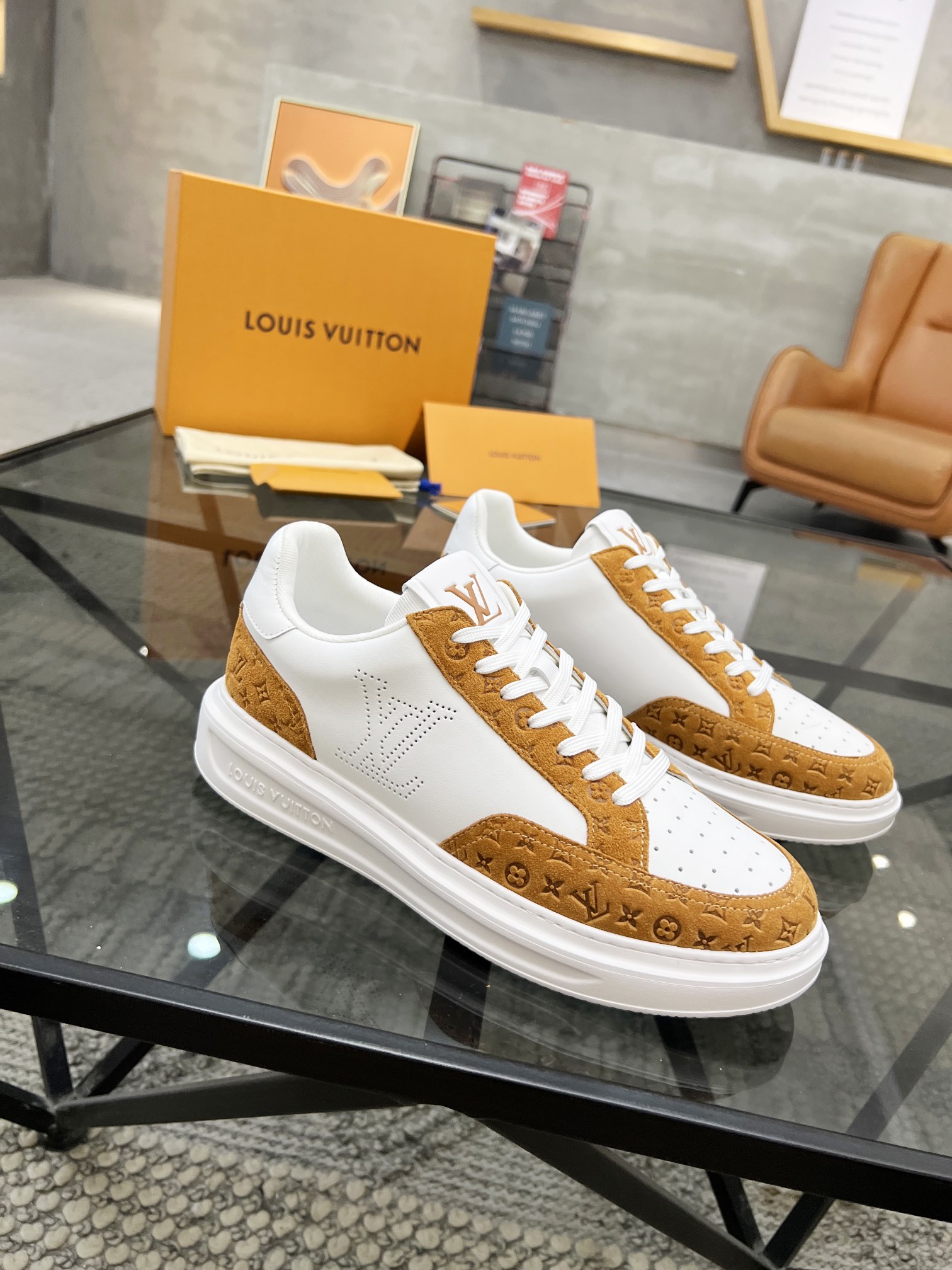 [TOP] Louis Vuitton LV New Casual Men's Shoes - 6 Colors