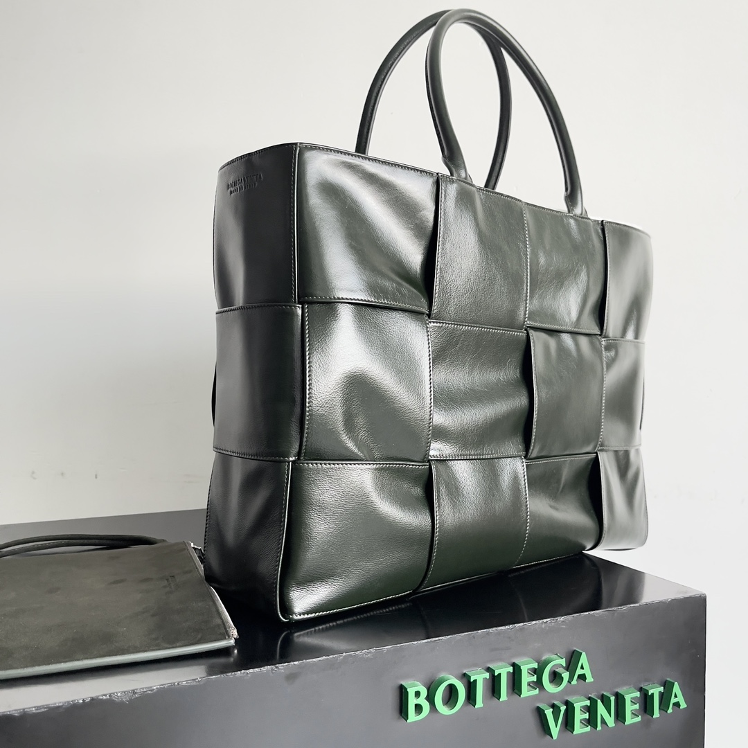 [TOP] Bottega Veneta BV Tote Bag 46x34x11cm - Dark Green