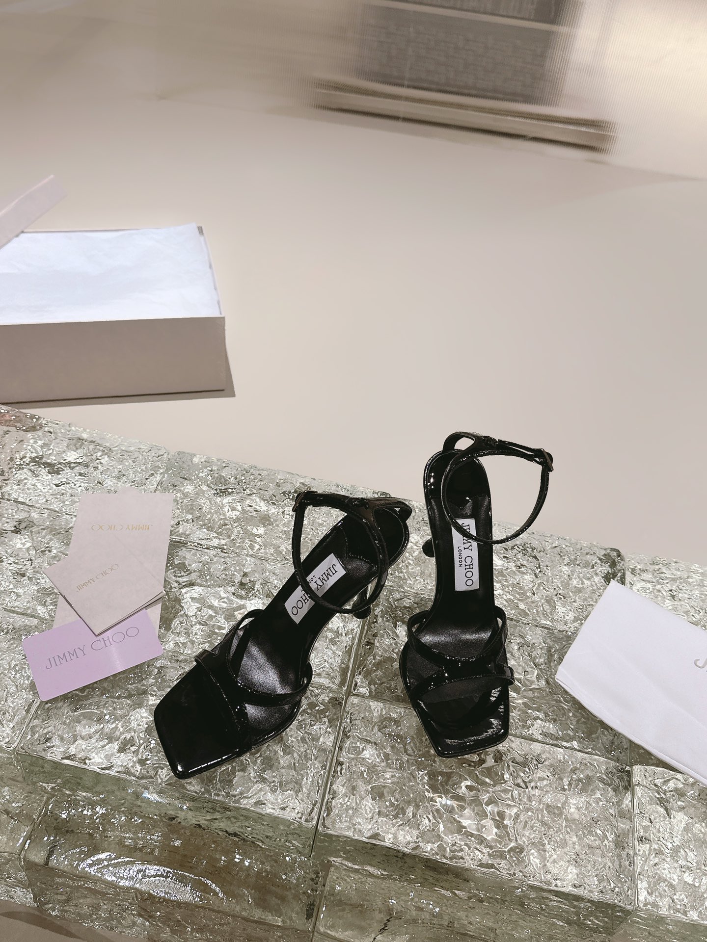 [TOP] Jimmy Choo Ixia 95 Patent Leather Pumps - 3 Color