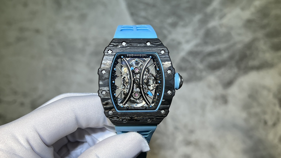 [TOP] Richard Mille Men's 53-01 Watch -Blue