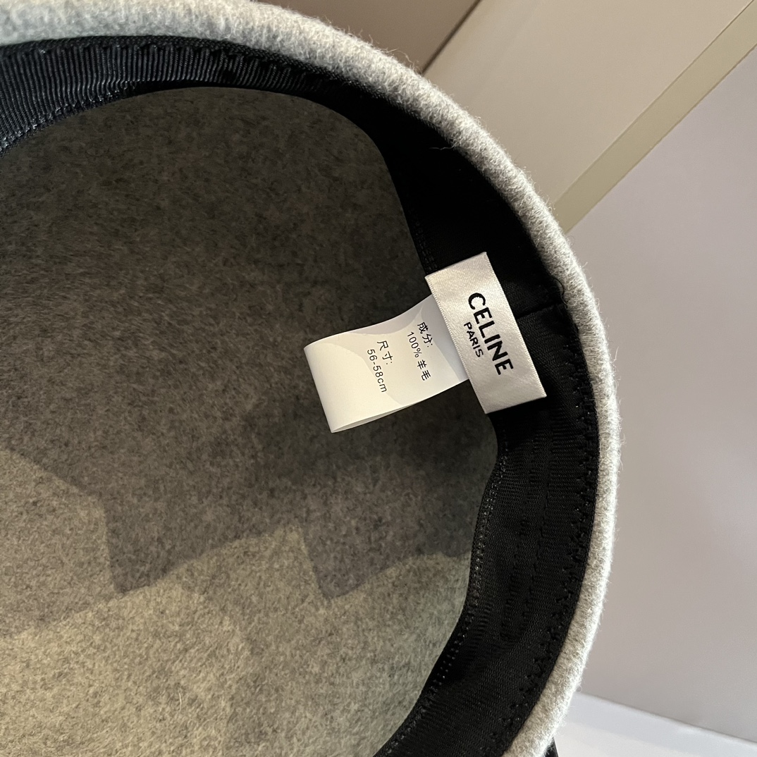 [TOP] CELINE Wool Cap - 4 Colour