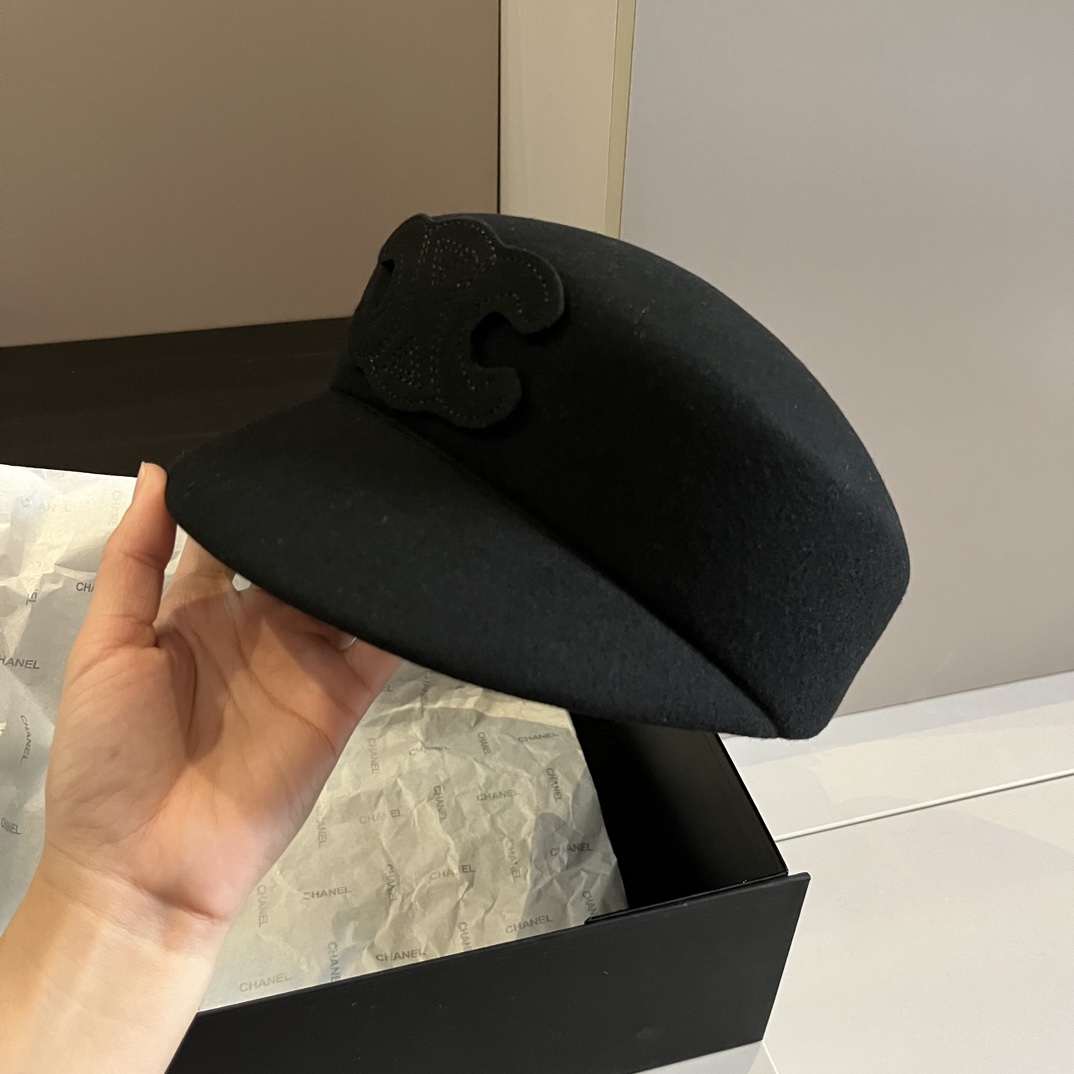 [TOP] CELINE Wool Cap - 4 Colour