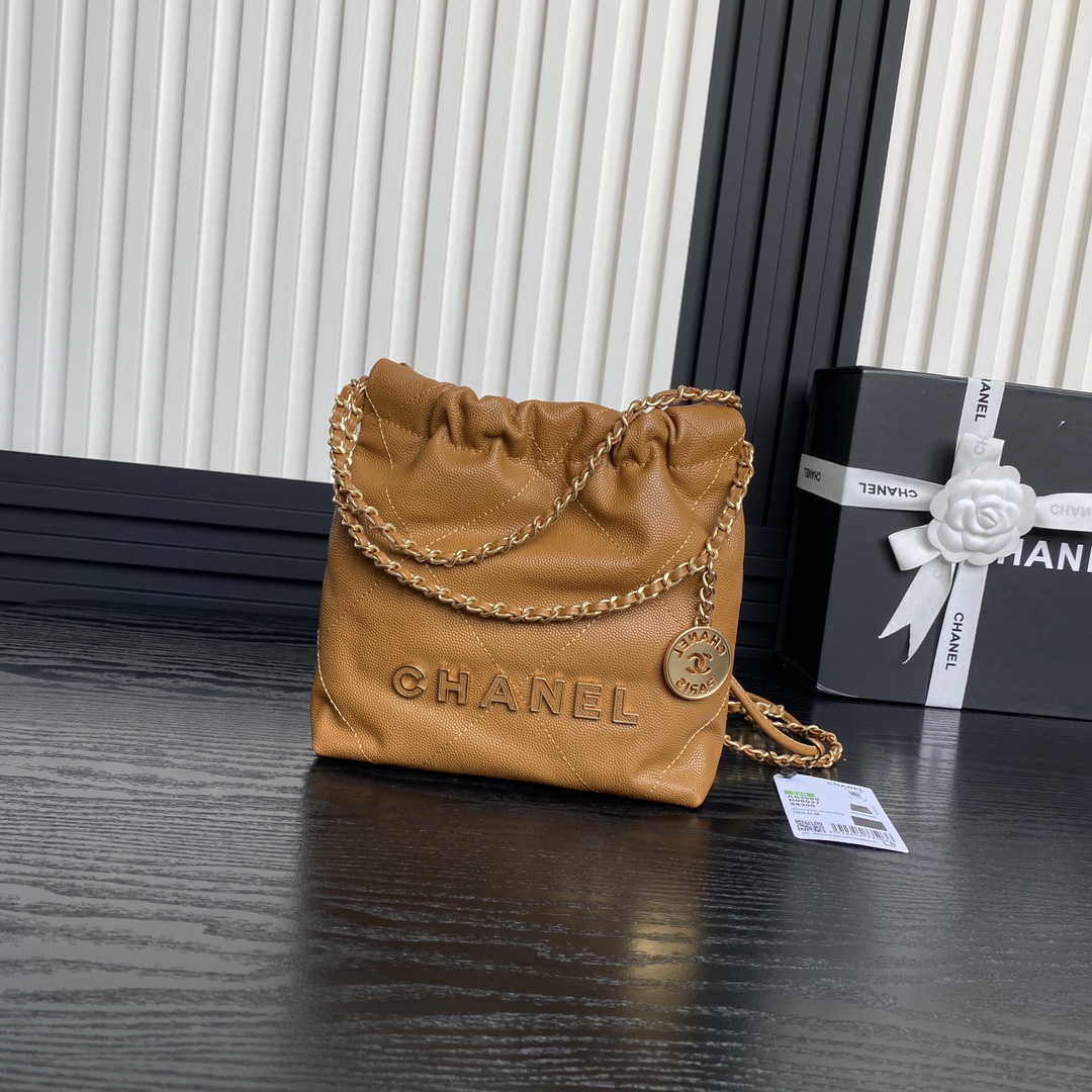 [TOP] CHANEL 24K 22 Bag mini 20cm - 2 Color