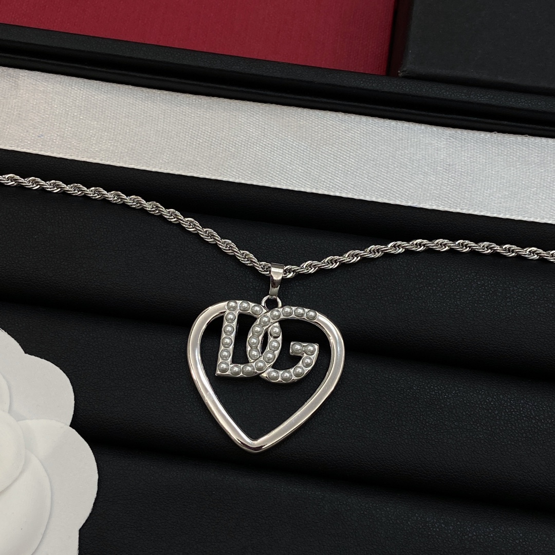 [TOP] Dolce & Gabbana D&G Earrings +Necklaces - 3 Colors