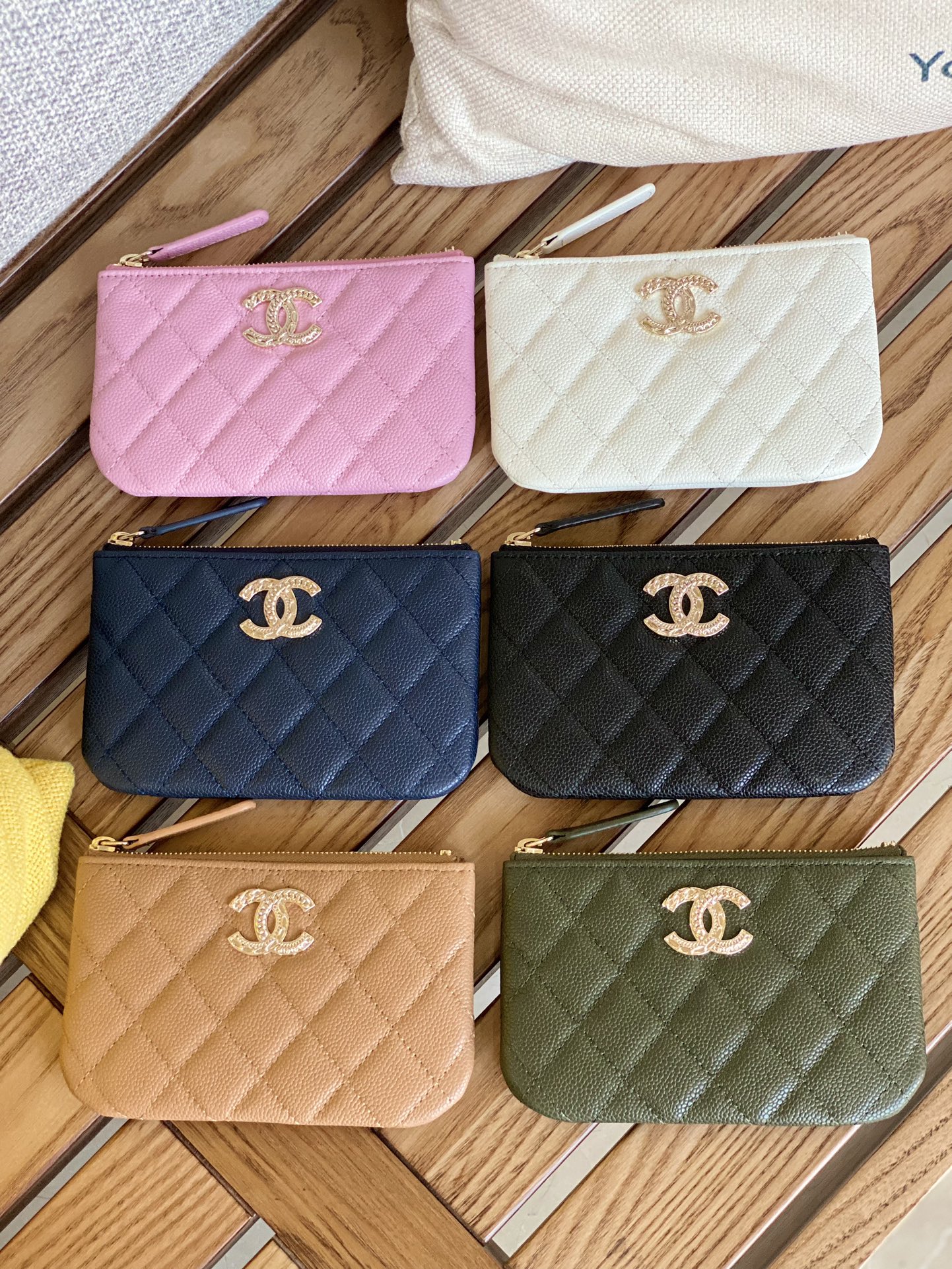 [TOP] CHANEL Card  Holder- 6 Color