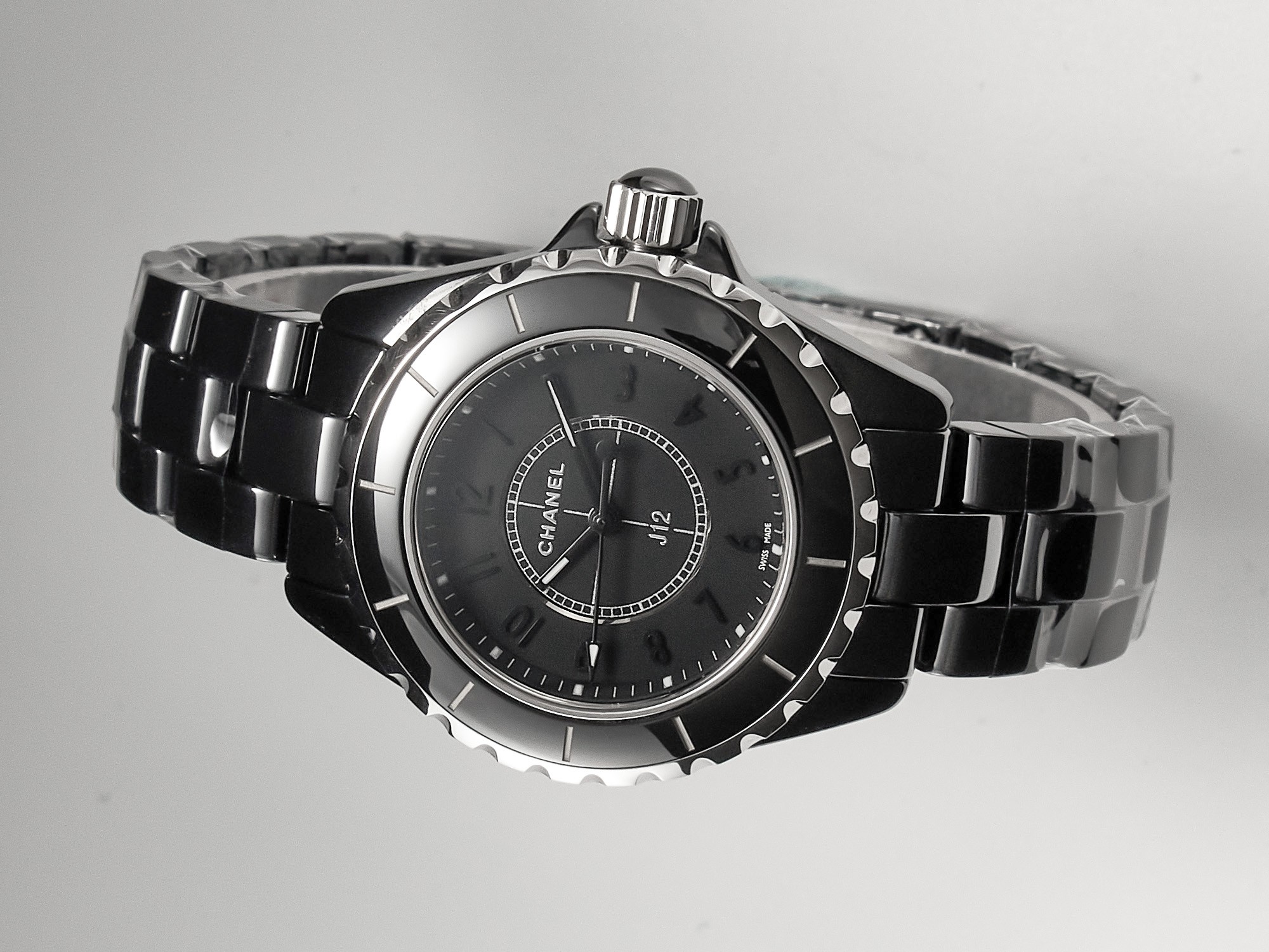 [TOP] CHANEL J12 Watch 33mm-Black