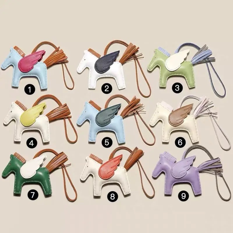 [TOP] HERMES Pony Pendant - 50 Colors