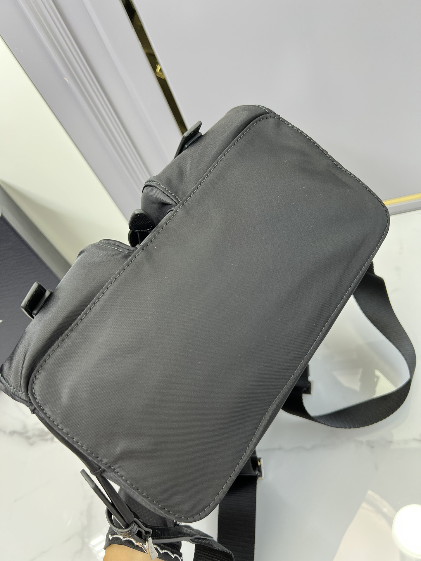 [TOP] PRADA Parachute Fabric Backpack 28x23.5x12cm - 4 Colour