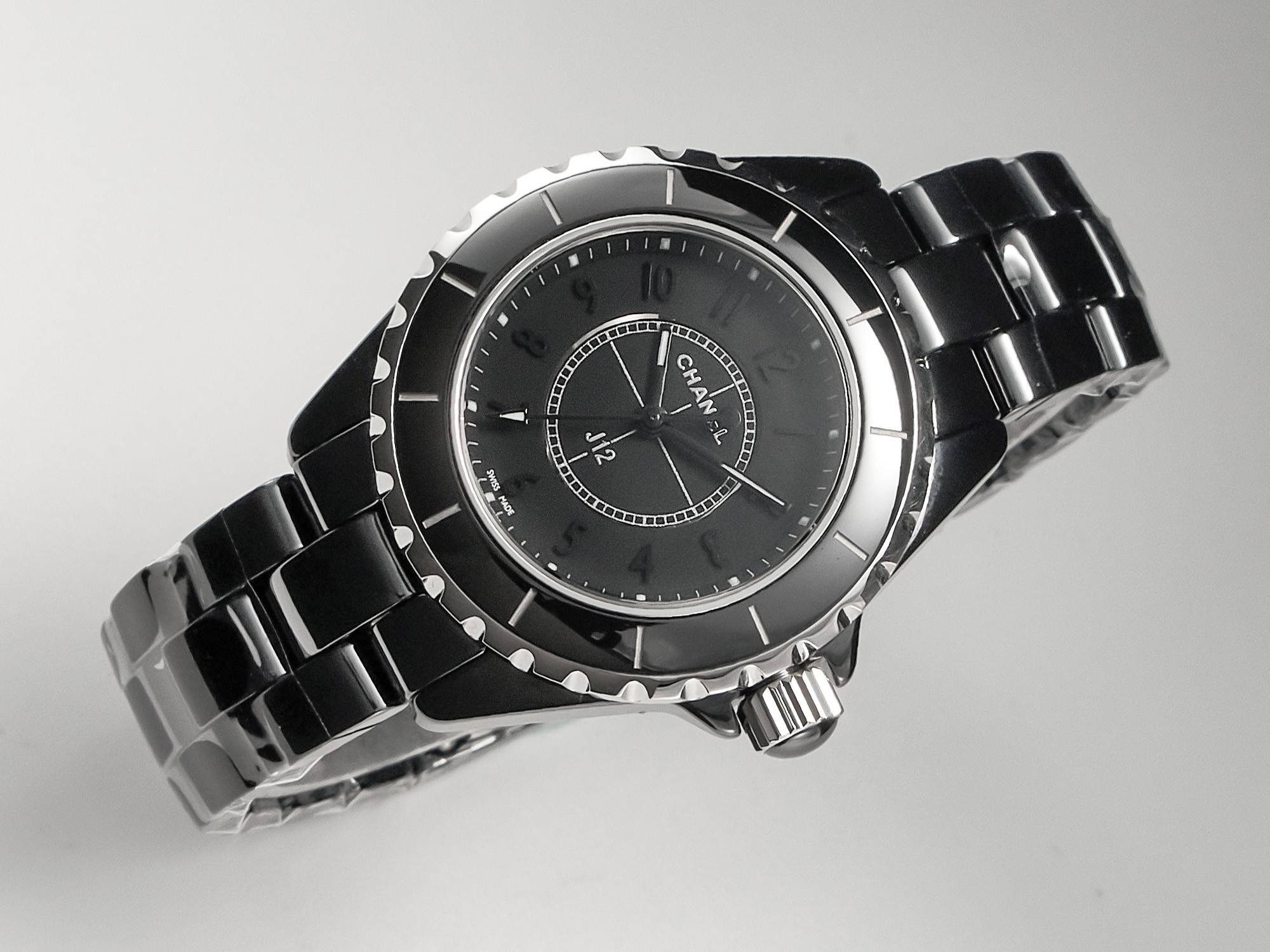 [TOP] CHANEL J12 Watch 33mm-Black