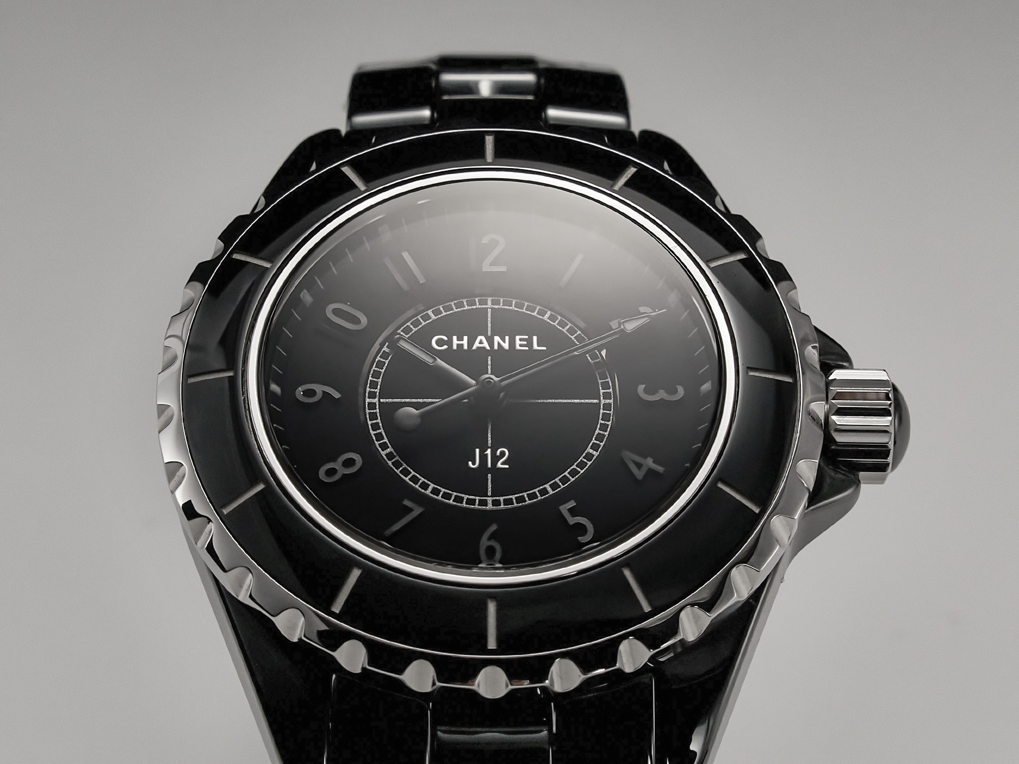 [TOP] CHANEL J12 Watch 33mm-Black