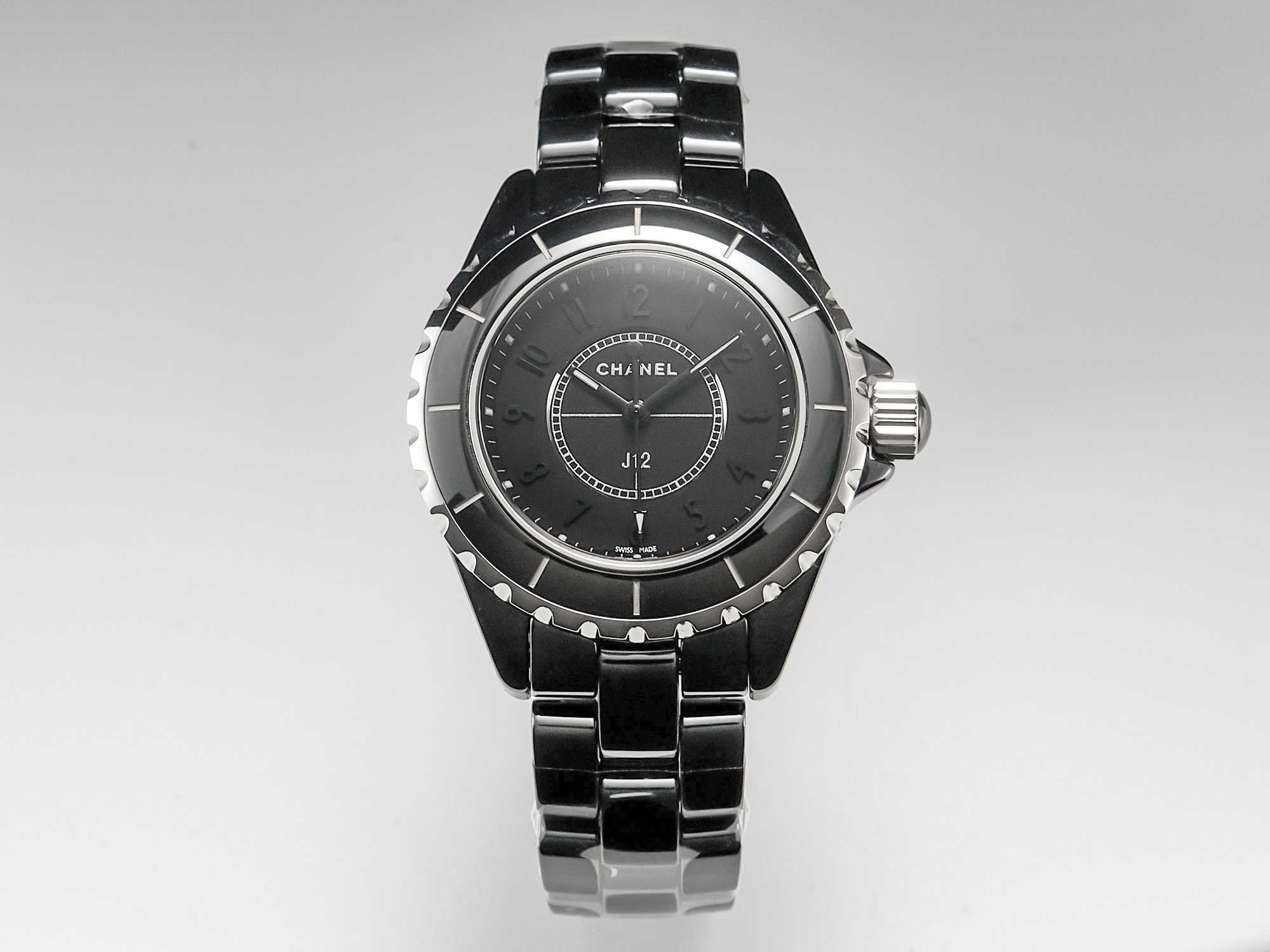 [TOP] CHANEL J12 Watch 33mm-Black