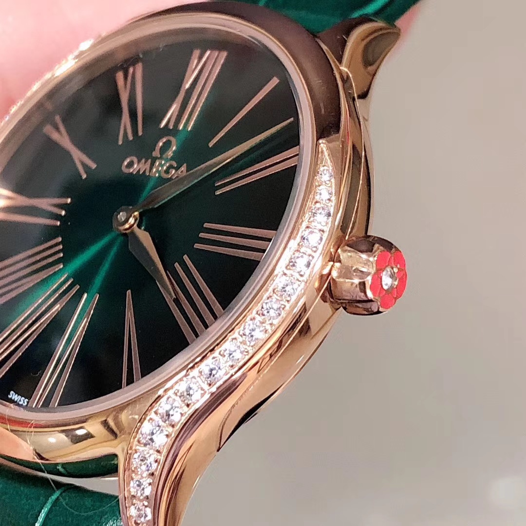 [TOP] OMEGA De Ville Trésor Watch 36mm-Green