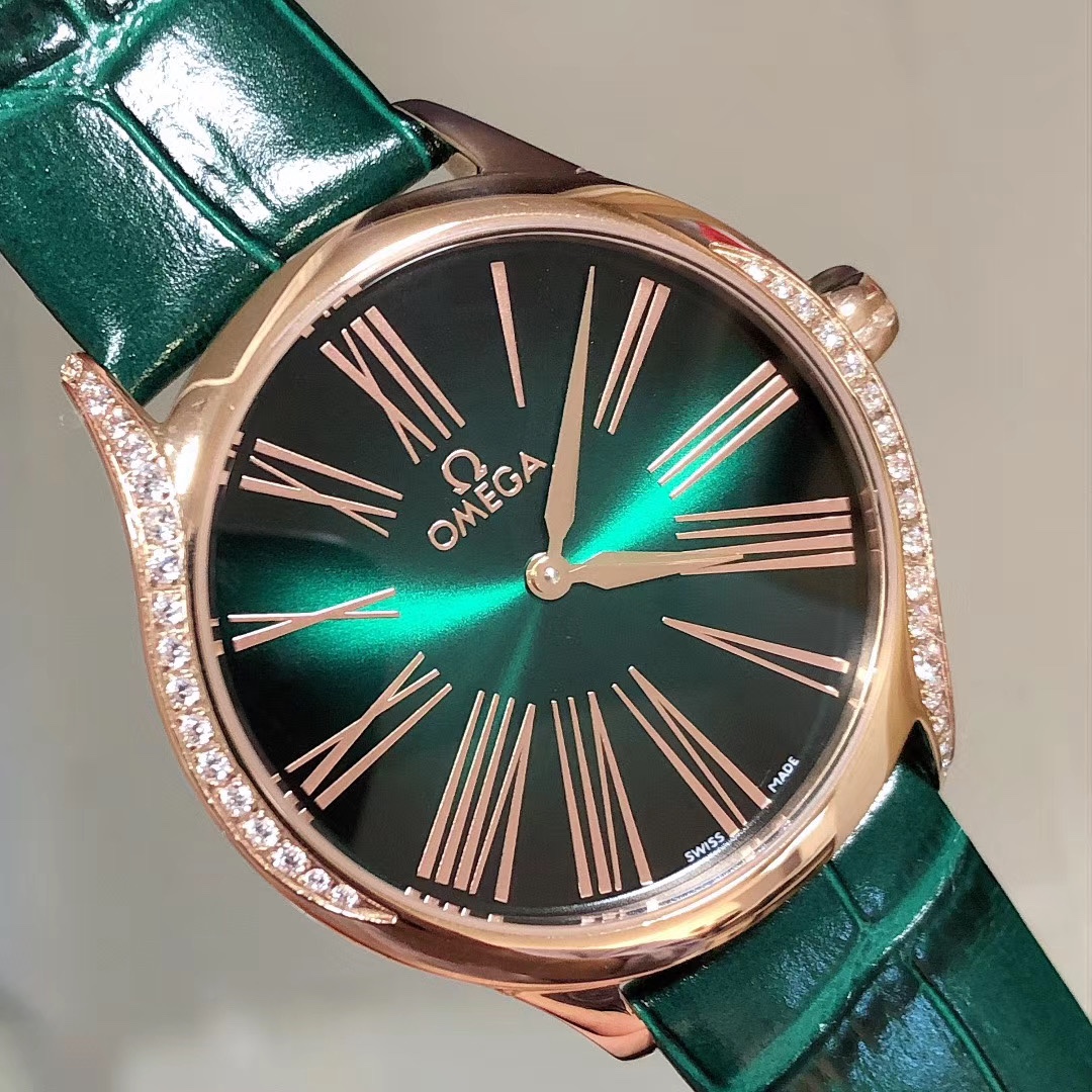 [TOP] OMEGA De Ville Trésor Watch 36mm-Green