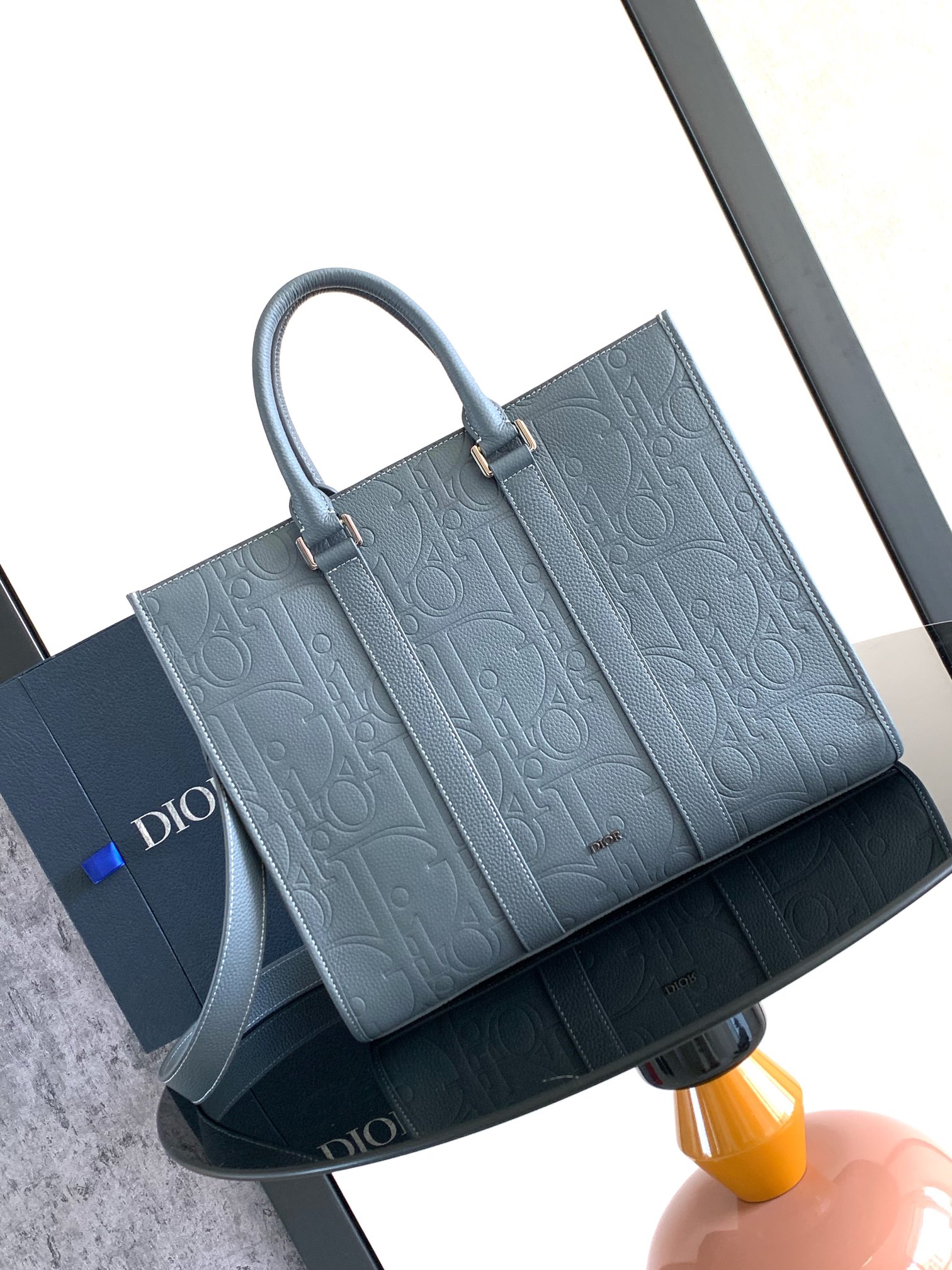 [TOP] Christian Dior Medium East-West Tote Bag  36 x 30 x 10 cm- 2 Colors