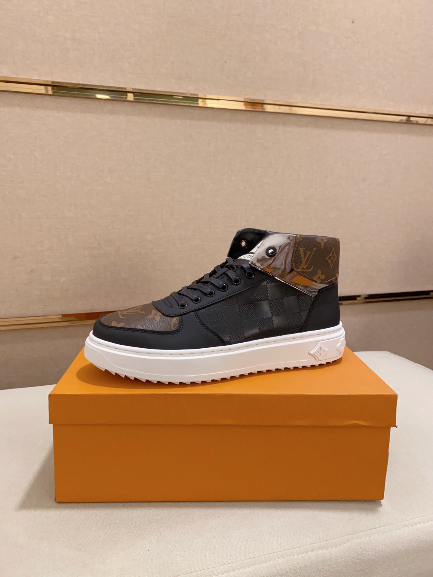 [TOP] Louis Vuitton LV High Top  Men's Shoes - 4 Colors